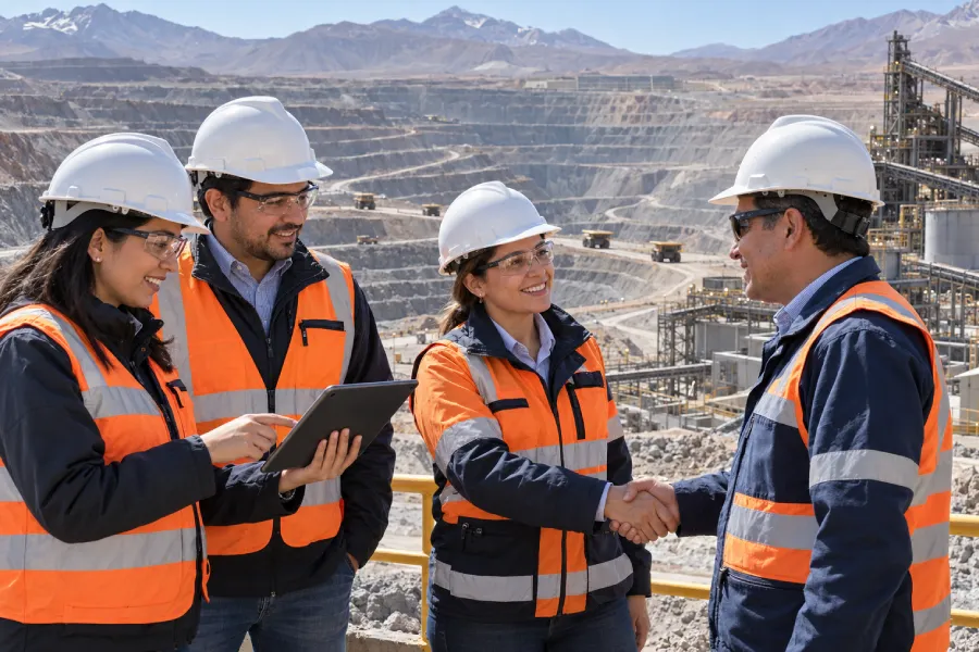 red empresarial del sector minero